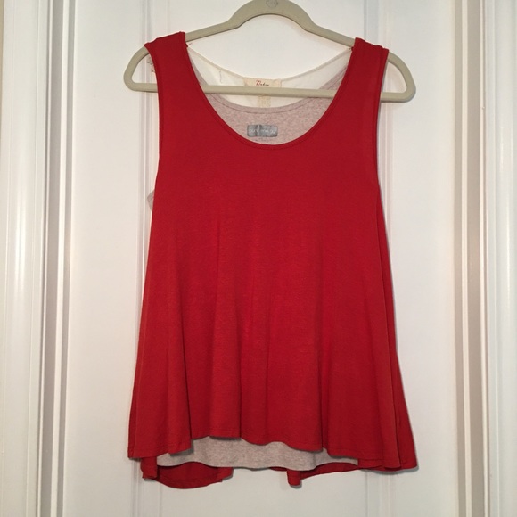 Beautiful Rust Colored Lace Top! - Picture 4 of 5